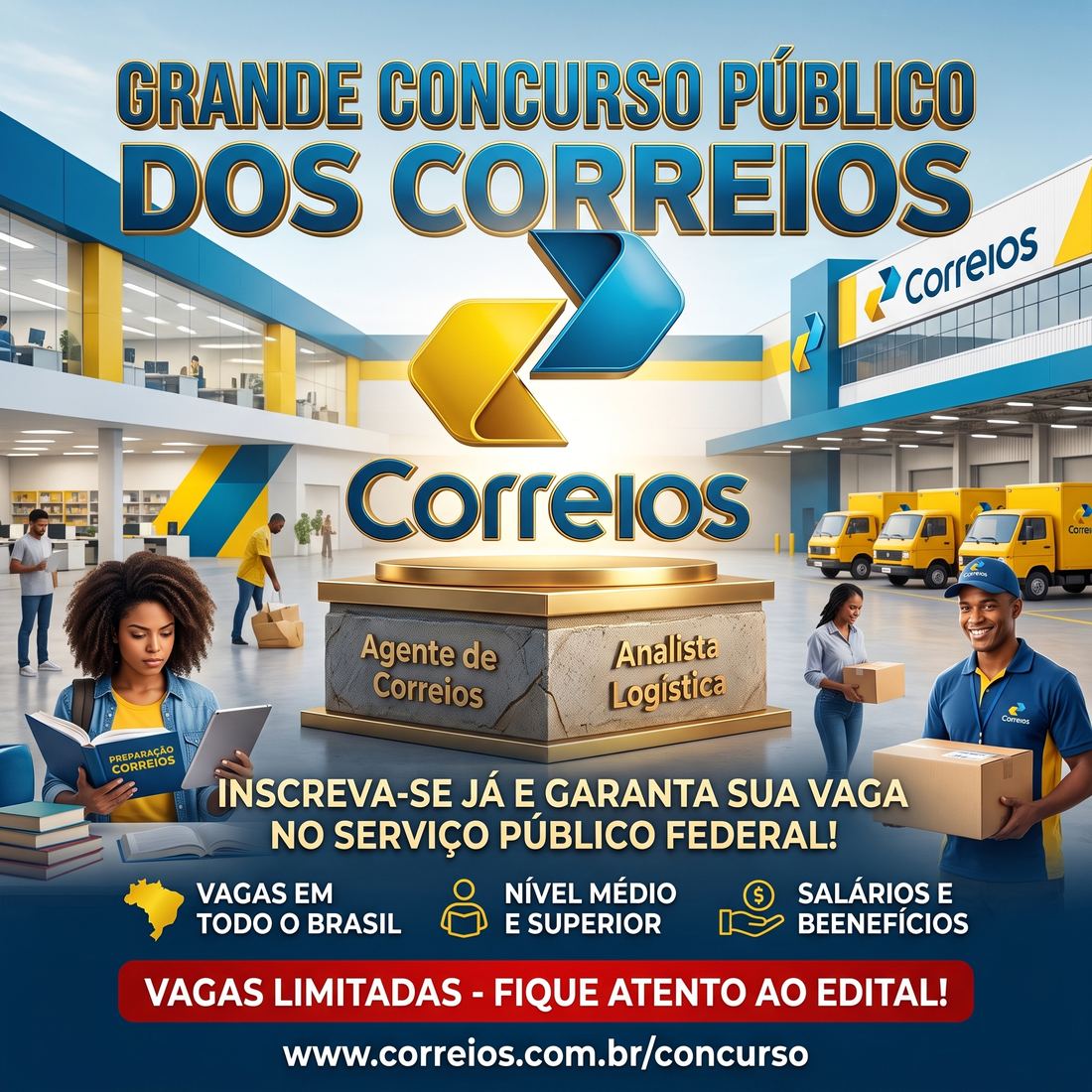 Concurso Correios Edital Aberto